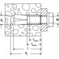 EA II M16X65 gvz | kotwa wbijana o zredukowanej głębokości zakotwienia (Opakowanie 20szt.) Fischer